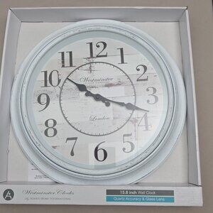 Westminster Clock Company Wall Clock 15.8 inch